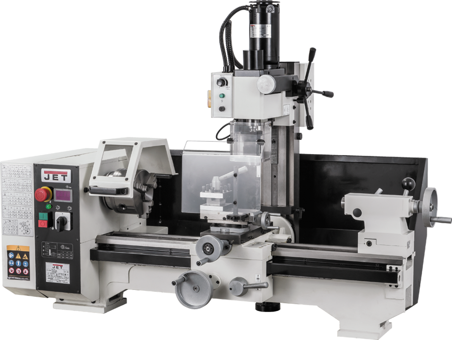Настольный токарно-фрезерный станок по металлу JET BD-10DMA